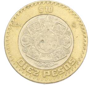 10 песо 2014 года Мексика — Фото №1
