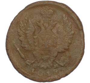 1 копейка 1819 года ЕМ НМ — Фото №1