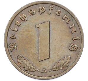 1 рейхспфенниг 1938 года A Германия — Фото №2