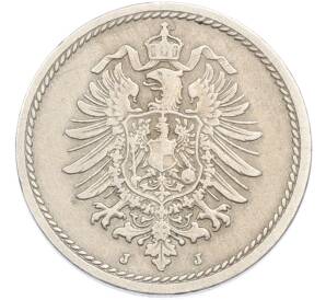 5 пфеннигов 1876 года J Германия — Фото №1