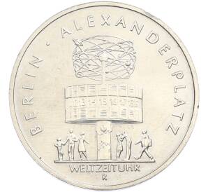 5 марок 1987 года Восточная Германия (ГДР) «750 лет Берлину – Александрплац» — Фото №1