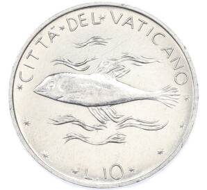 10 лир 1974 года Ватикан — Фото №1