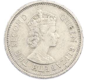 10 центов 1965 года Восточные Карибы — Фото №2