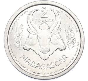 2 франка 1948 года Мадагаскар — Фото №1