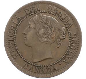 1 цент 1859 года Канада — Фото №2