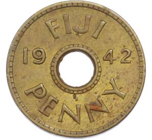 1 пенни 1942 года Фиджи — Фото №1