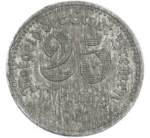 25 пфеннигов 1921 года Германия — город Бремен (Нотгельд) — Фото №2