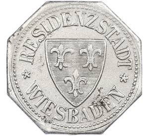 10 пфеннигов 1917 года Германия — город Висбаден (Нотгельд) — Фото №1