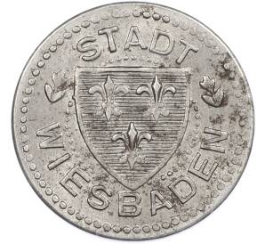 10 пфеннигов 1920 года Германия — город Висбаден (Нотгельд) — Фото №1