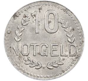 10 пфеннигов 1920 года Германия — город Висбаден (Нотгельд) — Фото №2