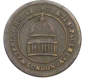 Токен Великобритания «Allan Son & Co. — Собор Святого Павла в Лондоне» — Фото №1