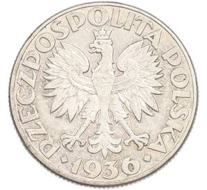 2 злотых 1936 года Польша — Фото №1