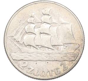 2 злотых 1936 года Польша — Фото №2