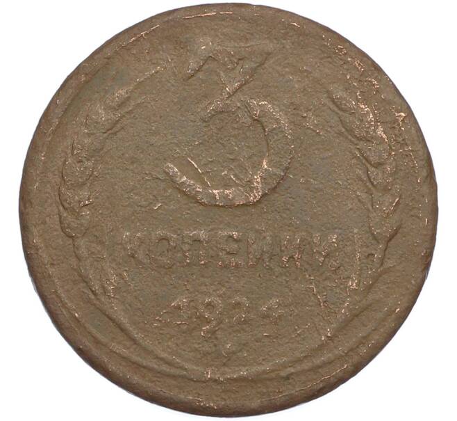 Монета 3 копейки 1924 года (Артикул: M1-67480) — Фото №1
