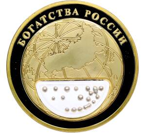 Жетон 2020 года «Богатства России — Серебро» — Фото №2