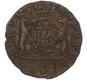 Денга 1768 года КМ «Сибирская монета» — Фото №1