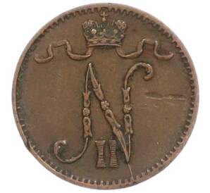 1 пенни 1903 года Русская Финляндия — Фото №2