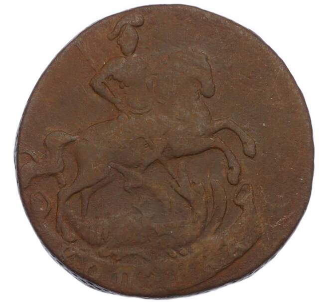 Монета 1 копейка 1758 года (Артикул: K7-2051) — Фото №2