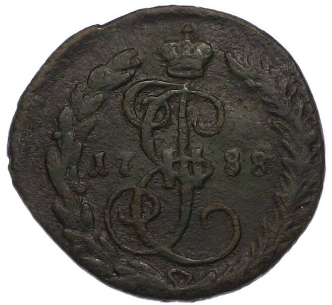 Монета Денга 1788 года КМ (Артикул: K7-2061) — Фото №1