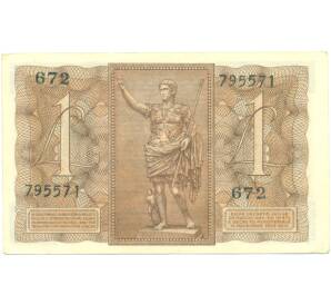 1 лира 1939 года Италия — Фото №2