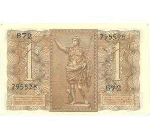 1 лира 1939 года Италия — Фото №2