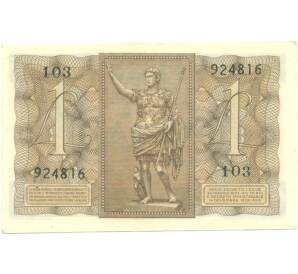 1 лира 1939 года Италия — Фото №2