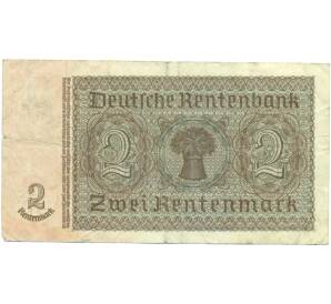 2 рентенмарки 1937 года Германия — Фото №2