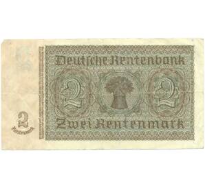 2 рентенмарки 1937 года Германия — Фото №2