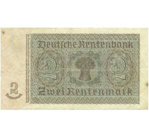 2 рентенмарки 1937 года Германия — Фото №2