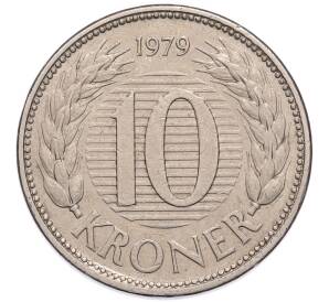 10 крон 1979 года Дания — Фото №1
