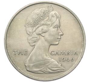 4 шиллинга 1966 года Гамбия — Фото №2