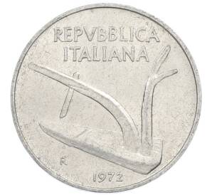 10 лир 1972 года Италия — Фото №1