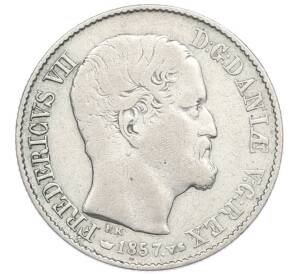 16 скиллингов 1857 года Дания — Фото №1