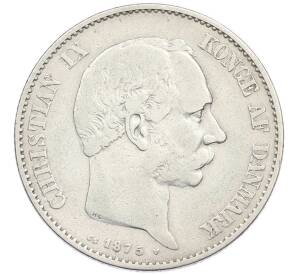 2 кроны 1875 года Дания — Фото №1