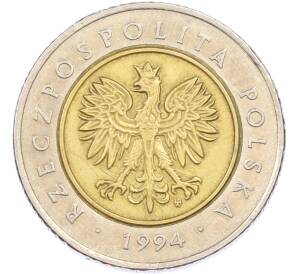 5 злотых 1994 года Польша — Фото №1