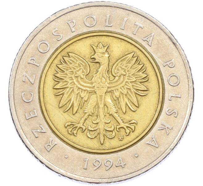 Монета 5 злотых 1994 года Польша (Артикул: T11-45627) — Фото №1