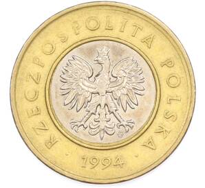 2 злотых 1994 года Польша — Фото №1