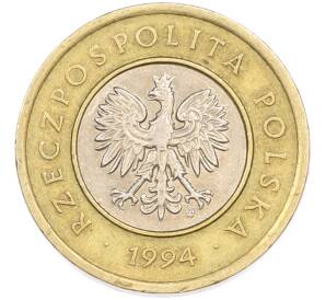 2 злотых 1994 года Польша — Фото №1
