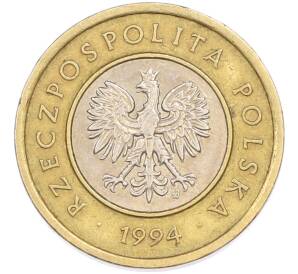 2 злотых 1994 года Польша — Фото №1