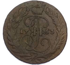 2 копейки 1763 года ММ — Фото №1