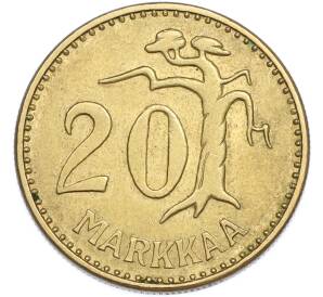 20 марок 1957 года Финляндия — Фото №1