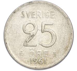 25 эре 1961 года Швеция — Фото №1