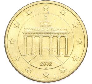 50 евроцентов 2002 года J Германия — Фото №1