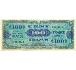 100 франков 1944 года Франция (Выпуск Союзного коммандования) — Фото №1