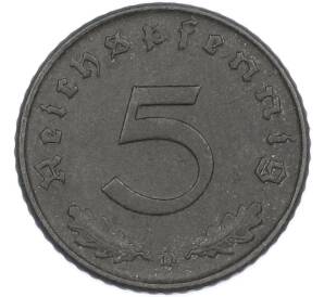5 рейхспфеннигов 1947 года D Германия — Фото №2