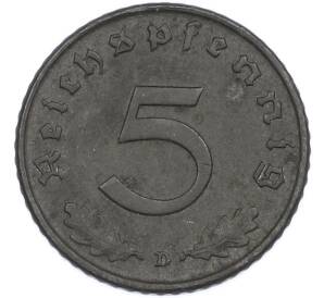 5 рейхспфеннигов 1947 года D Германия — Фото №2