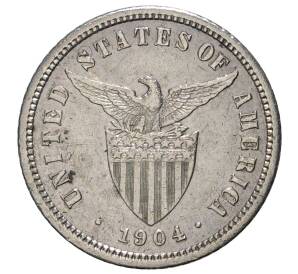 10 сентаво 1904 года Филиппины (Администрация США)