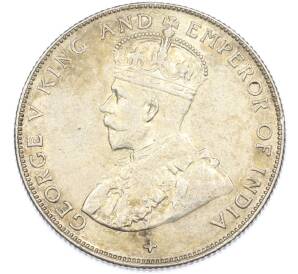 50 центов 1920 года Стрейтс Сетлментс — Фото №2