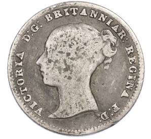 4 пенса 1854 года Великобритания — Фото №2
