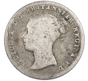 4 пенса 1855 года Великобритания — Фото №2